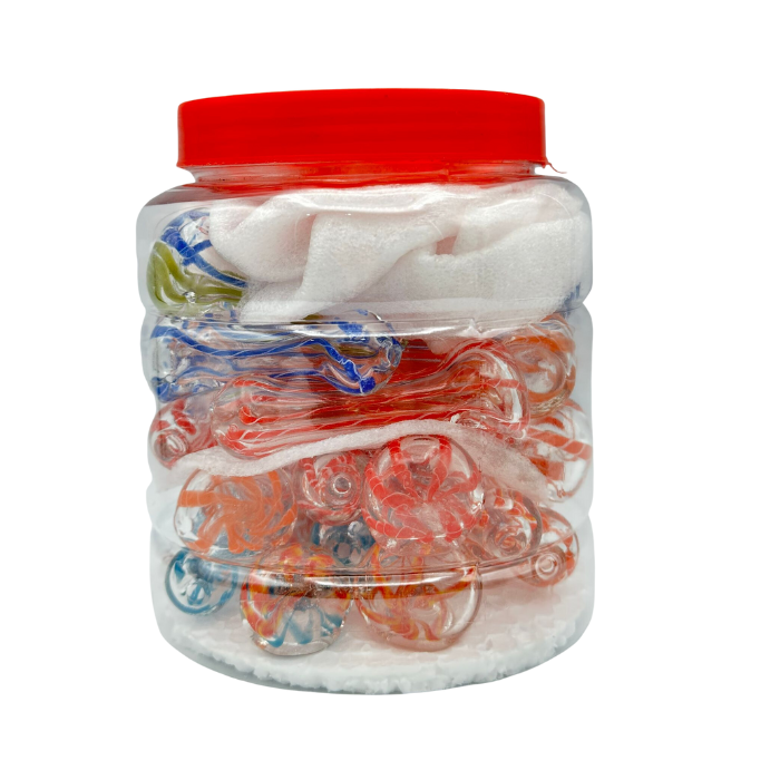 2.5" Heavy Stripes Hand Pipe