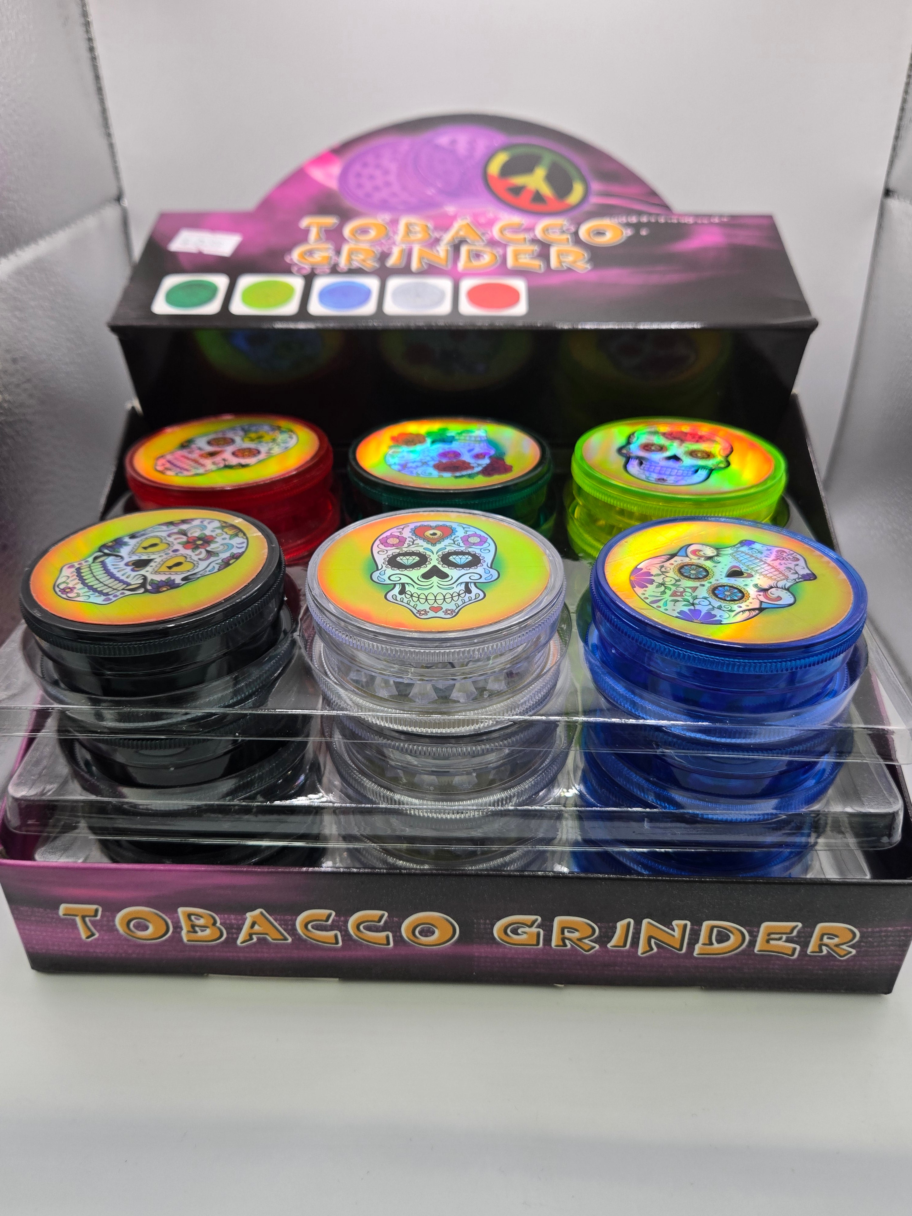 Plastic Tobbaco Grinder