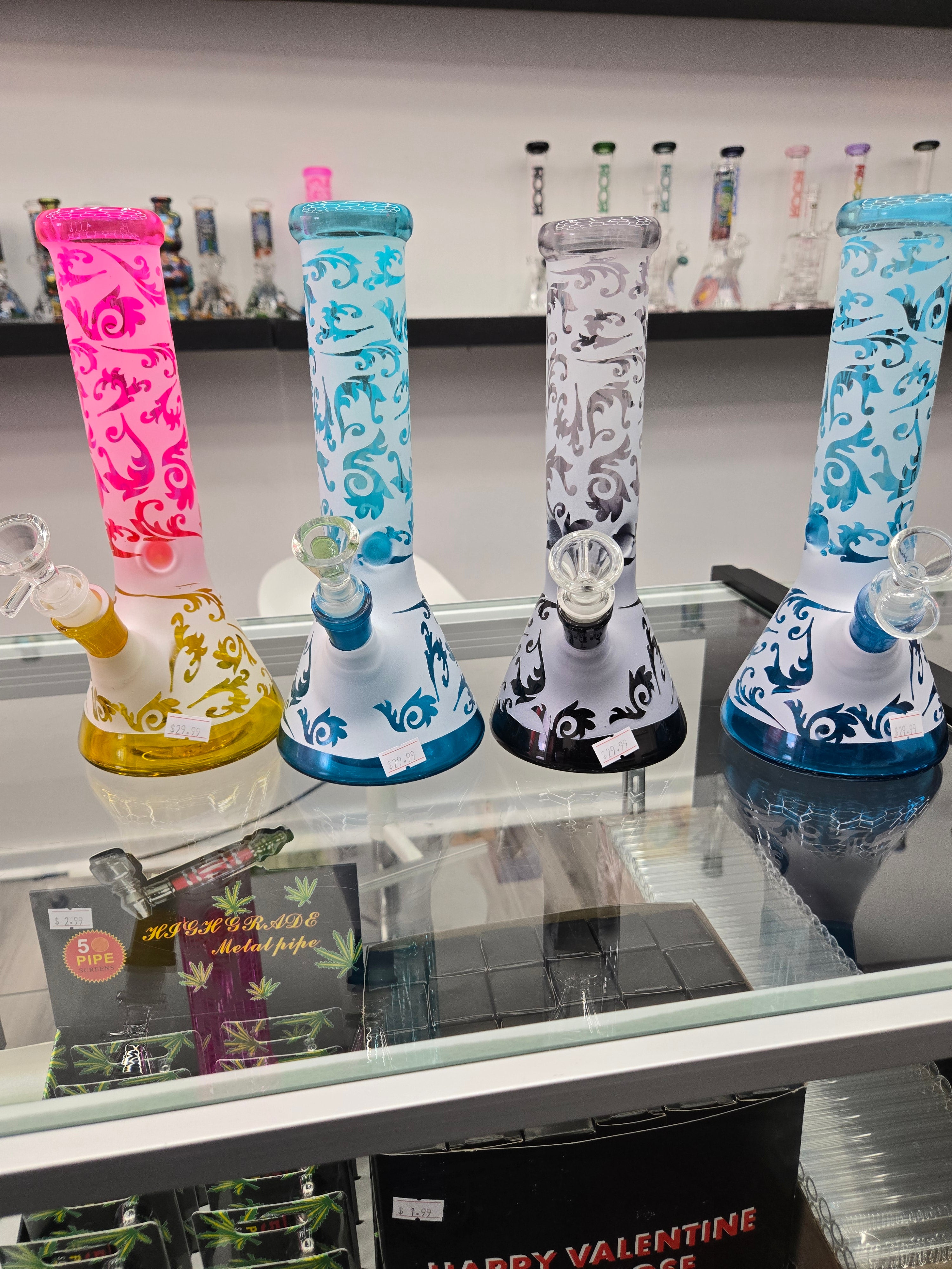 Floral Classic Beaker THICK