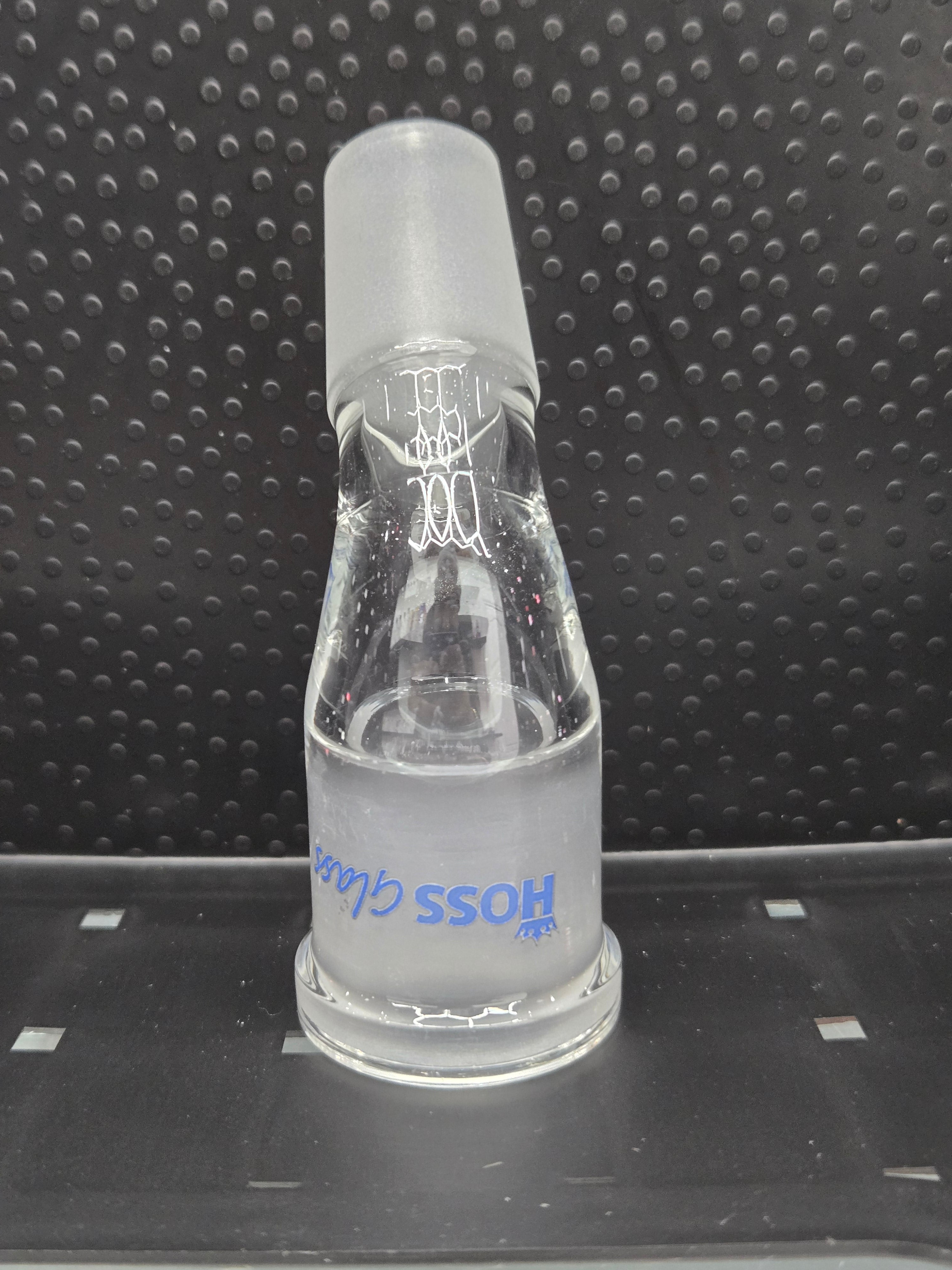 Hoss Glass 19mm 30 Degree Adapter Joint (Blue)