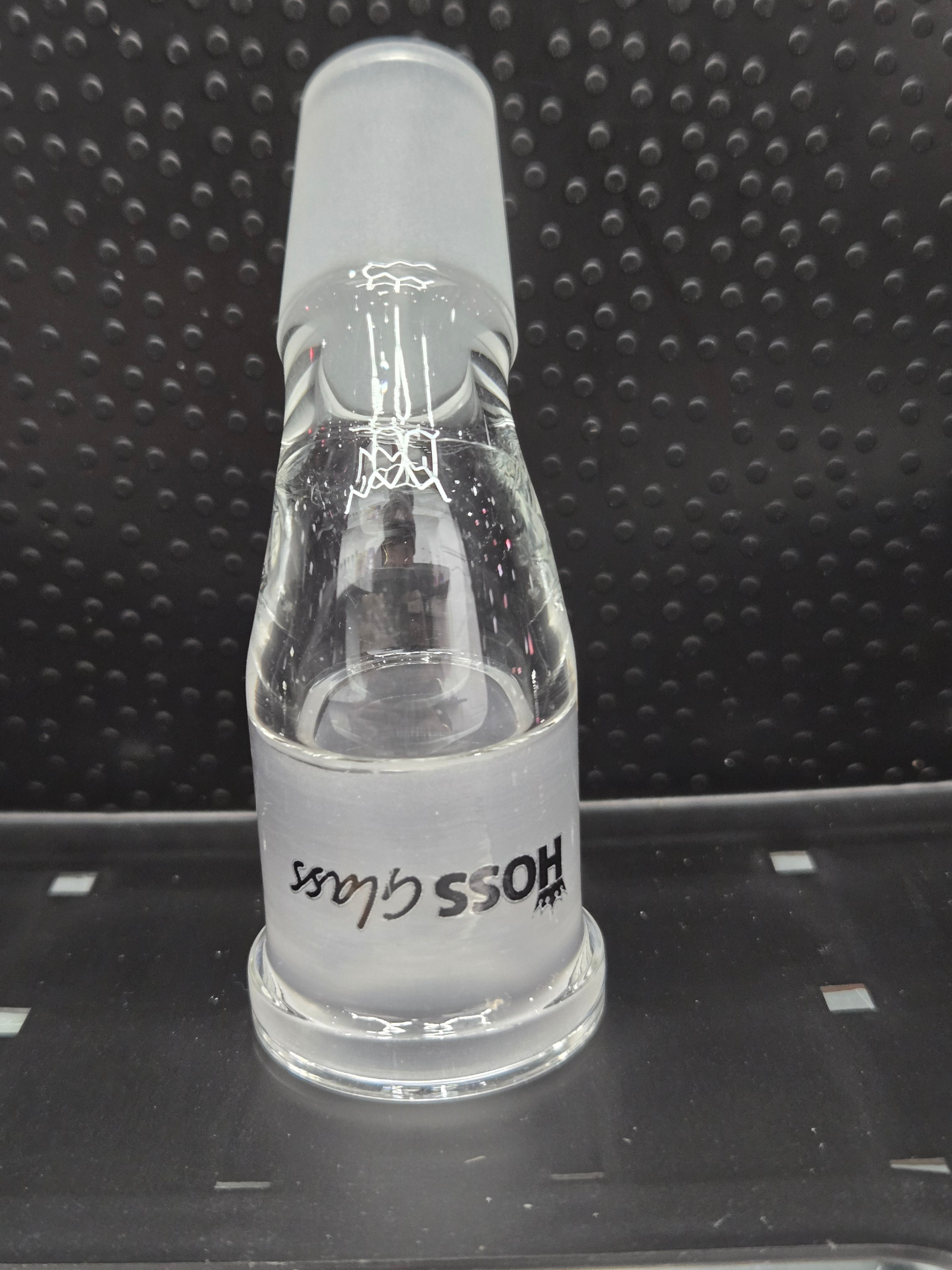 Hoss Glass 19mm 30 Degree Adapter Joint (Black)