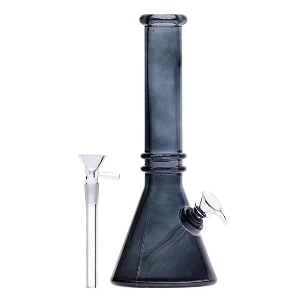 10" Double Ring Soft Glass Bong