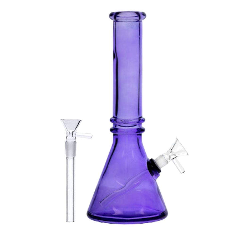 10" Double Ring Soft Glass Bong