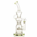 16" Centrum Ring Percolator Rig Clear