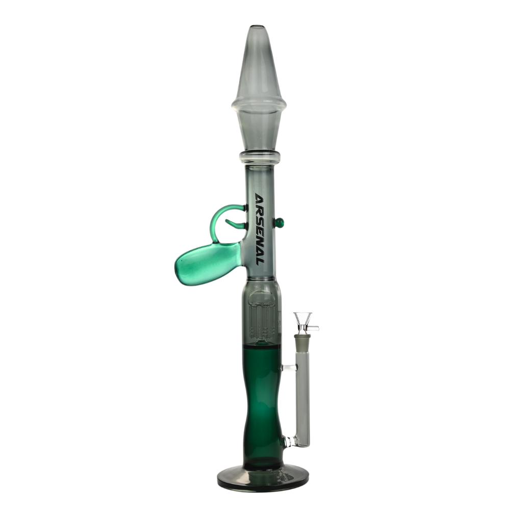 Arsenal SAM Launcher Glass Bong Aqua