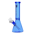 10" 4mm OG Original Colored Bong Light Blue (og 694 LB)