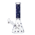 10" 5mm OG Original Leaf Whisper Beaker - Assorted Colours