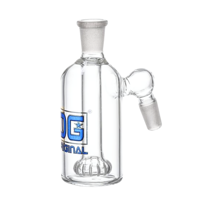 14mm 45° OG Original Disc Perc Ash Catcher Blue