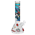 12" 7mm Mystery Rips Glass Bong W/ Gift Box