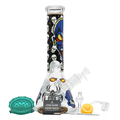 12" 5mm Shadow Bone Glass Bong 9-in-1 Dab Kit (Design D)