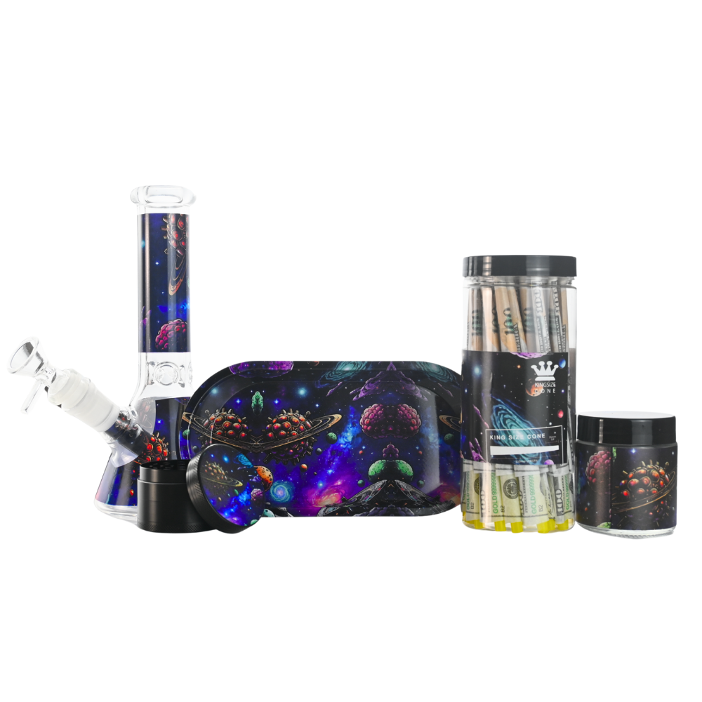 5-Piece Roll & Rip Smoking Kit (Cosmic Bumps)