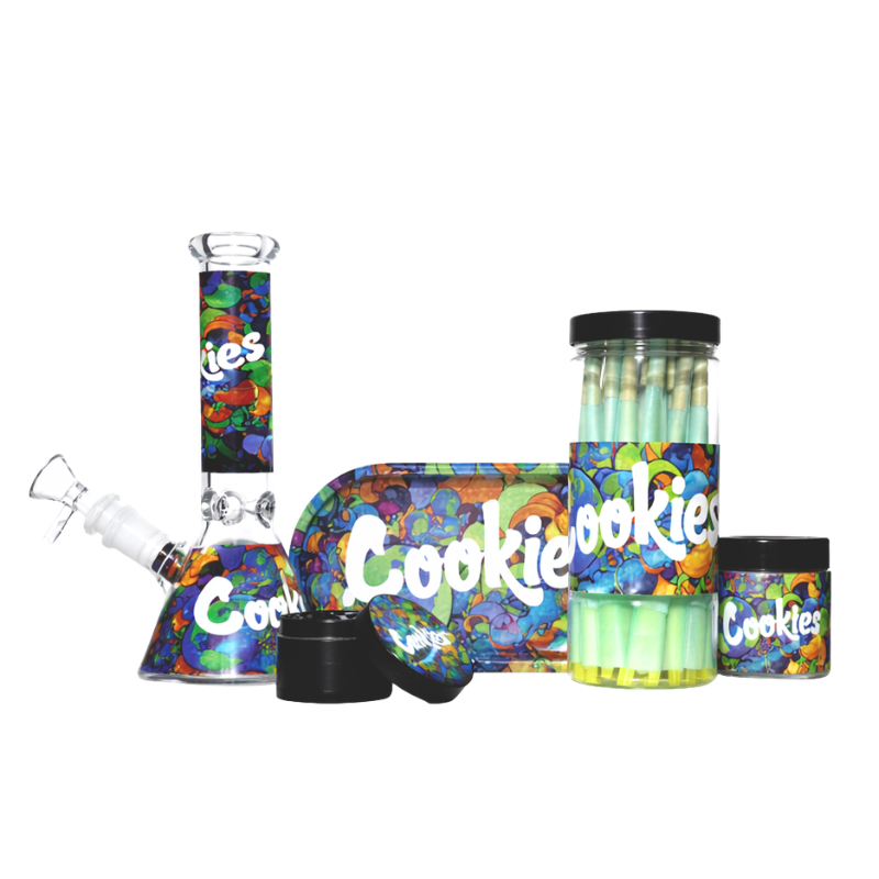 5-Piece Roll & Rip Smoking Kit (Cookies Blue)