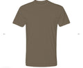 Blank Unisex Brown T-shirt