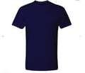 Blank Unisex Navy Blue T-shirt