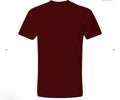Blank Unisex Maroon T-shirt