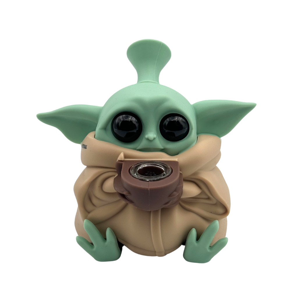 4” Arsenal Baby Alien Silicone Bong - Assorted Colours