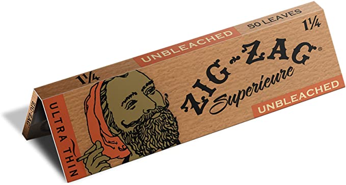 ZIG-ZAG 1 1/4" Rolling Papers Unbleached