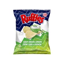 Ruffles Sour Cream N Onion Chips