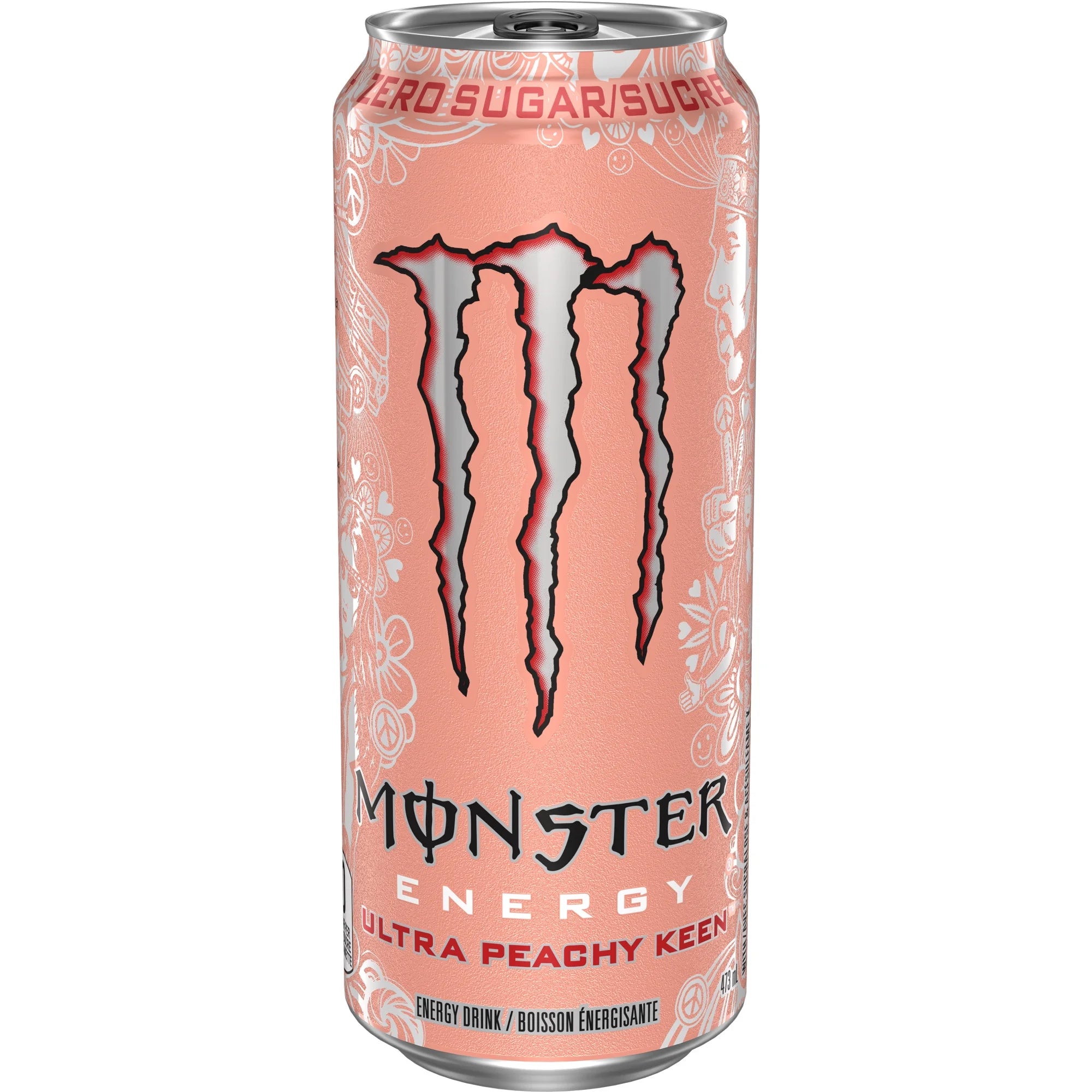 Monster Zero Ultra Peachy Can 473ml